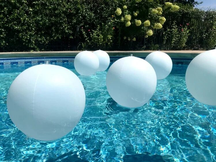 Floating Pool. Pool Disco. Floating Lights.