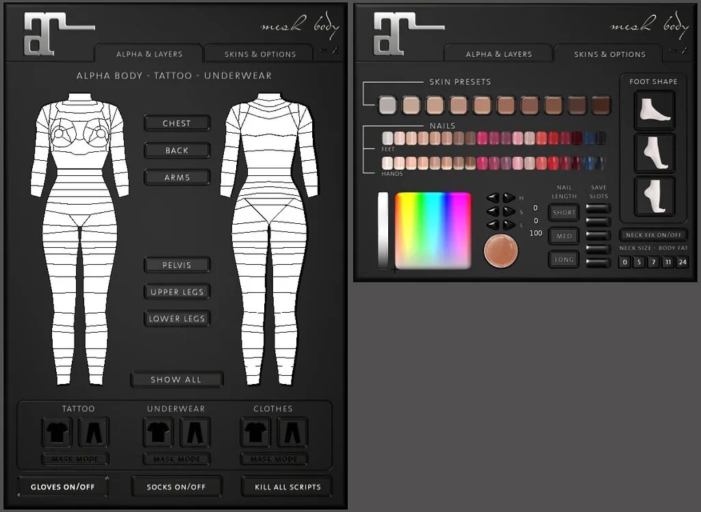Мод skin layers 3d