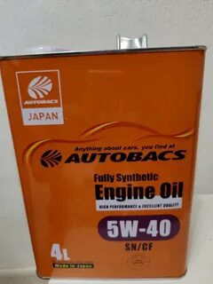 Autobacs synthetic 5w 40