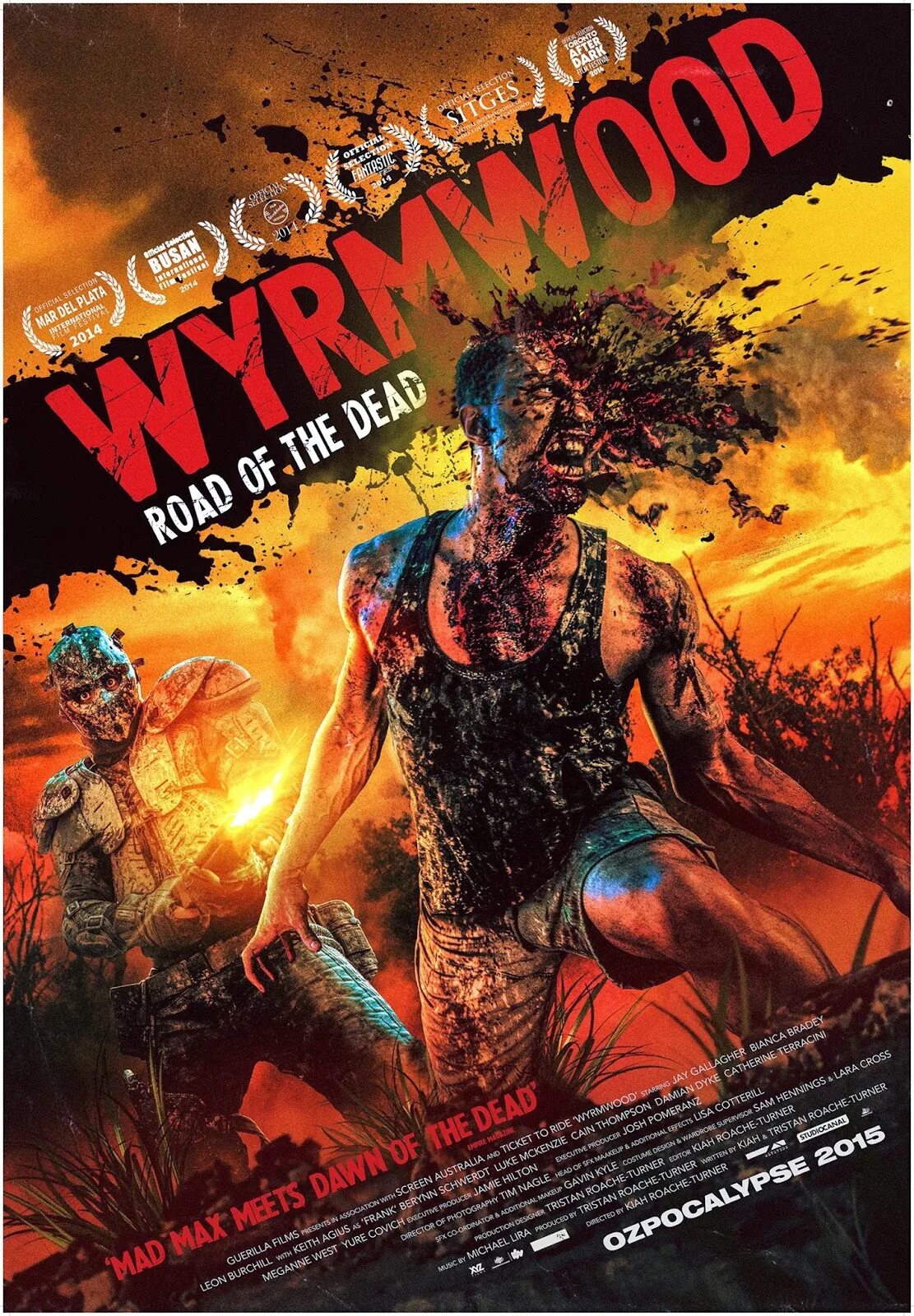 Лесной змей 2. Постер Полынь: дорога мёртвых / Wyrmwood (2014). Бьянка Брэди Полынь дорога мертвых.