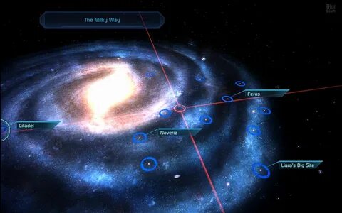 Mass effect карта