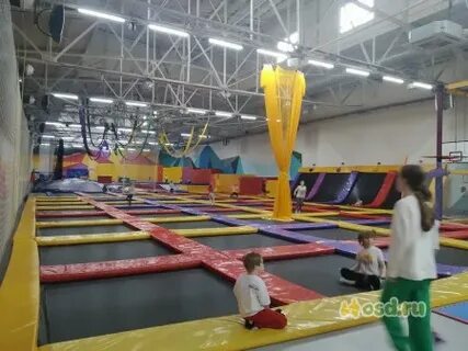 Батутный парк небо в москве