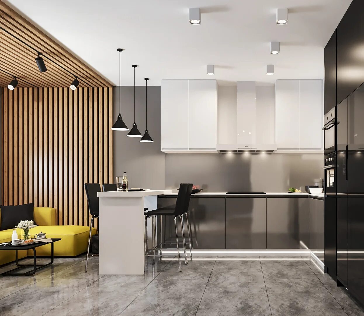 кухня холостяка