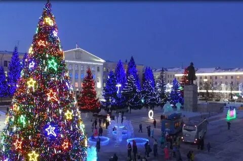 Новогодние праздники в кургане