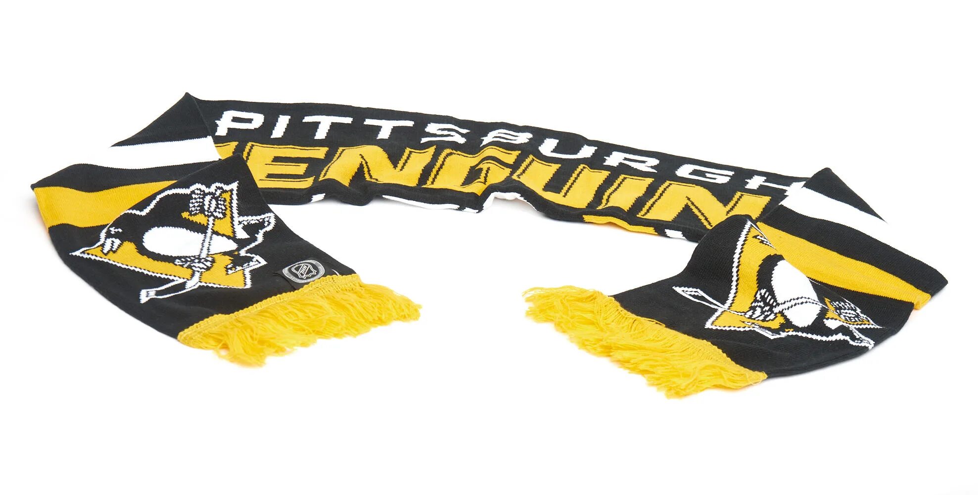 Питтсбург Пингвинз шарф. Pittsburgh Penguins шарф. Хоккейные шарфы. Хоккейский шарфик.
