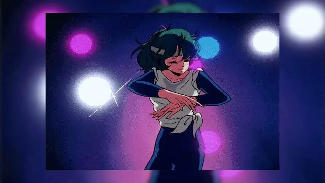 Японская анимация 80х. Dance remix krono
