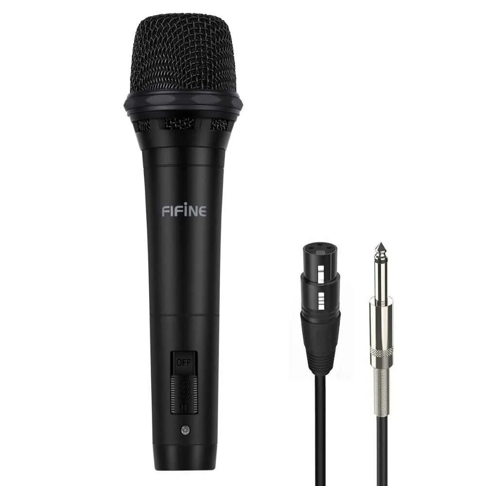 Fifine динамический микрофон. Fifine XLR Mic. Беспроводное караоке Fifine k036, микрофоны. Проводной микрофон для караоке. Микрофон для караоке проводной купить