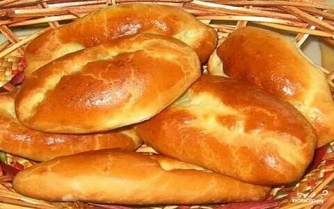 Пресные пирожки с капустой в духовке
