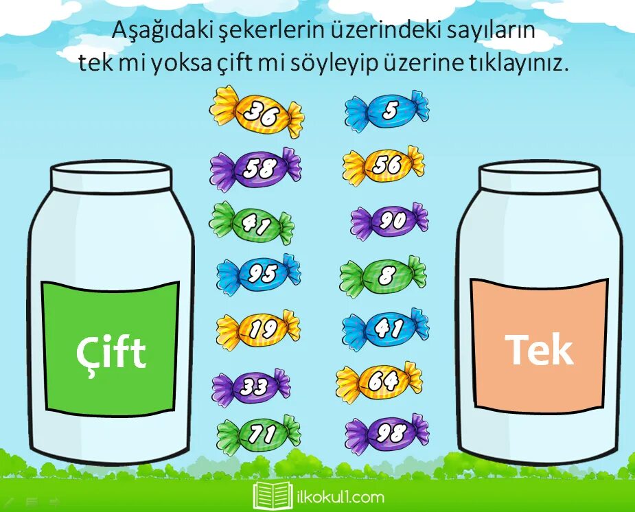 Tek ve. Tek.