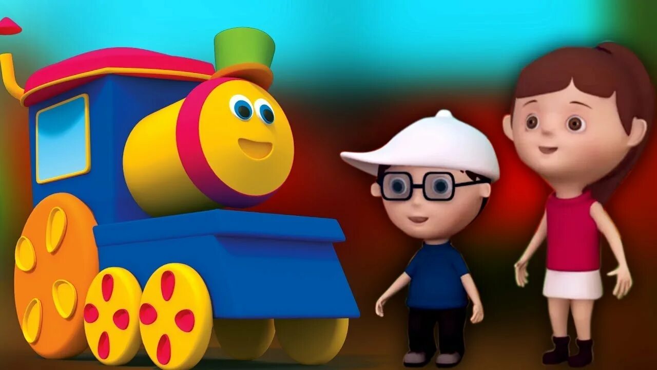 The bus the train fast