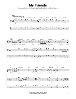 my friends red hot chili peppers guitar tab - www.v-trucks.ru.