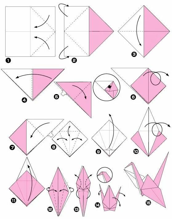 Crane Origami Instructions