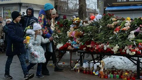 Зимняя вишня пожар траур