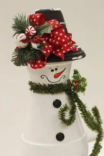 Ведро для снеговика своими руками