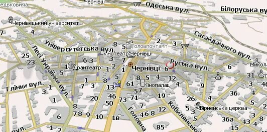 Карта ярцева с домами и улицами