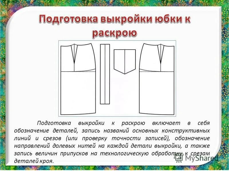 Подготовка выкройки. Детали кроя фартука. Подготовка выкройки к раскрою 7 класс. Выкройка фартука. Раскладка выкройки платья.