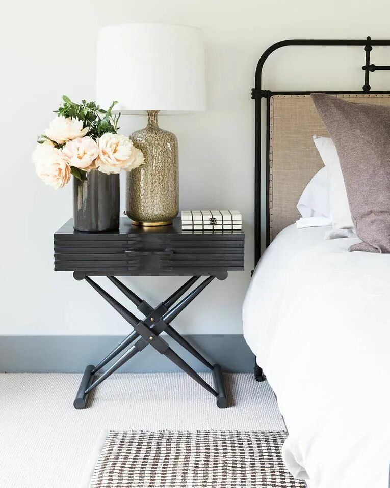 On the bedside table
