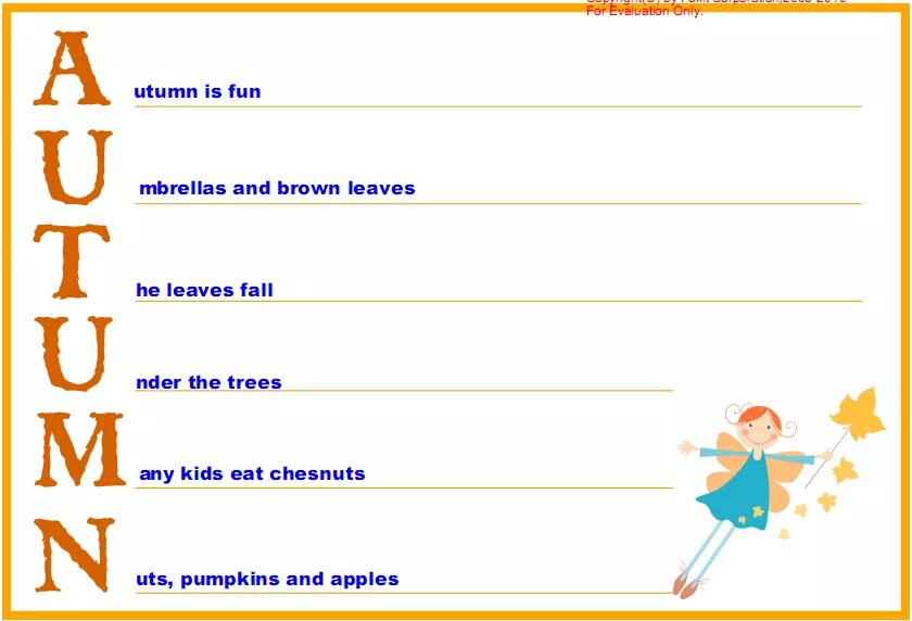 The browns leave. Английский Acrostic. Акростих примеры на английском. Acrostic poem. Acrostic poems for Kids.