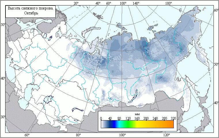 высота снежного покрова в 2022 году