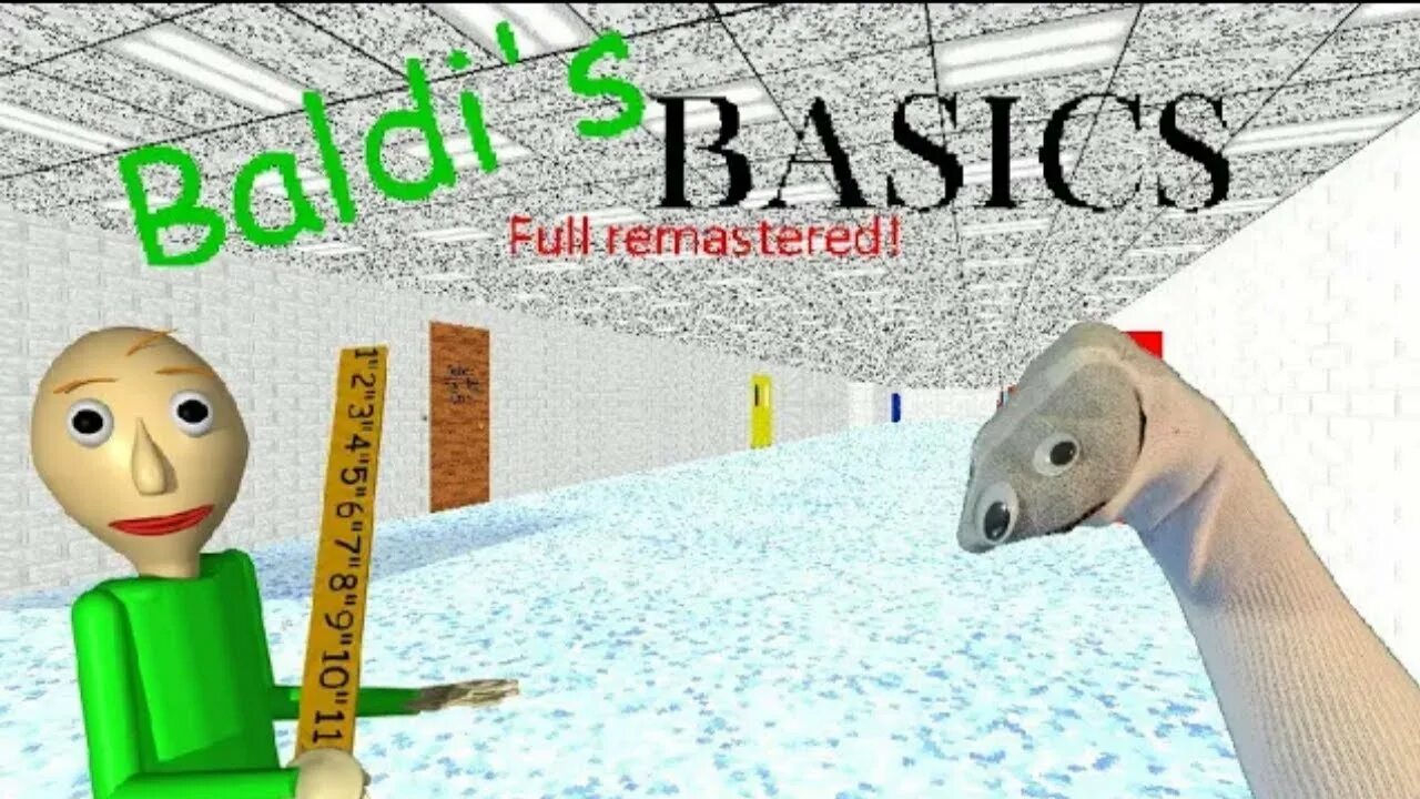 Baldi basics remastered. Baldi Remastered. Baldi Basics Remastered текстуры. Baldi Remastered обложка. Baldi's Basics Full Remastered Gameplay.