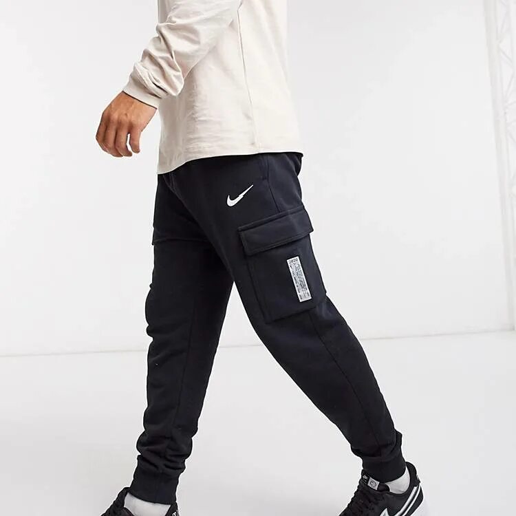 Джоггеры карго Nike. Брюки Nike Air карго. Джоггеры мужские найк черные. Nike Jogger штаны. Найки с карманом