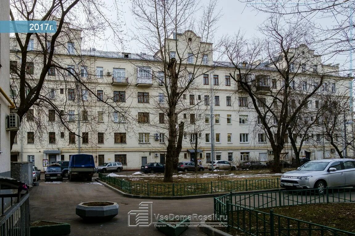 Улица Усачева д. 19А корпус 3 на карте Москвы