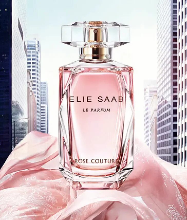 Rose elie saab. Elie saab rose couture. Elie saab le parfum rose couture. Elie saab le parfum edt-haute living. Elie saab le parfum in white.