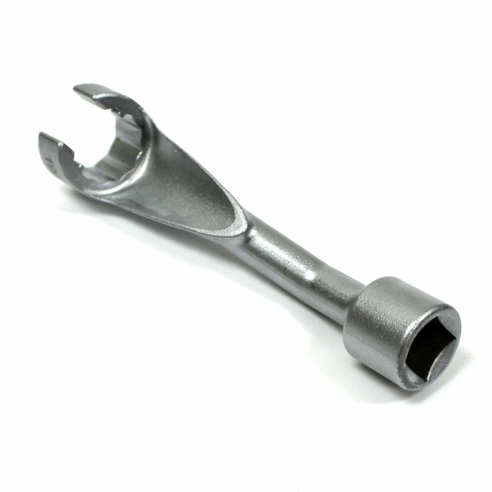 Open socket. Socket wrench. injection line wrench. injection line socket. socket wrench with two pins.