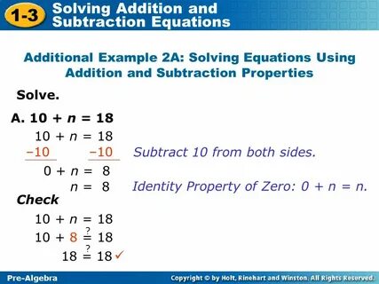 Examples solving