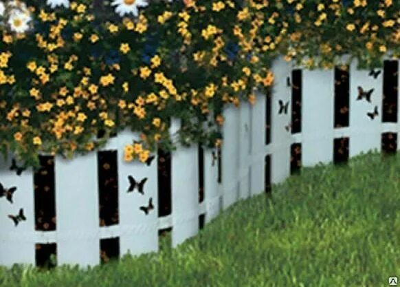 Садовый заборчик с бабочками. Разрисовать забор на даче. Забор бабочка. Greenart заборчик садовый. Ограждение бабочка 2.