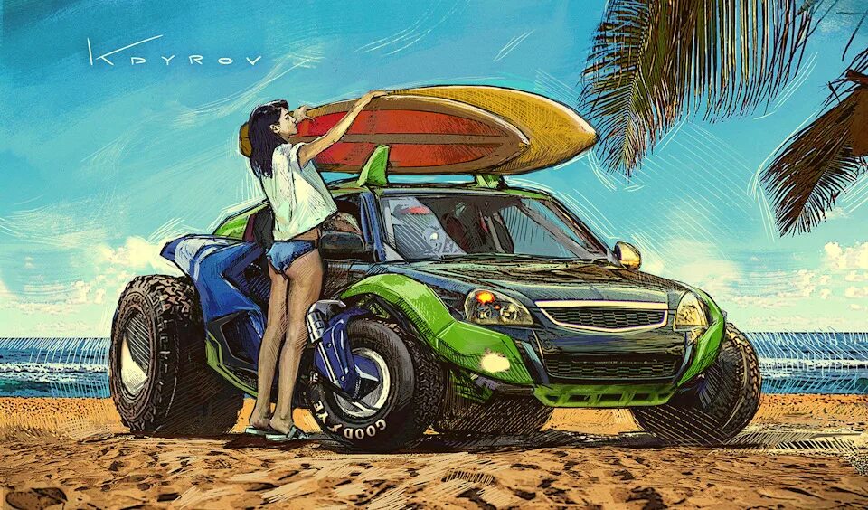 My car art