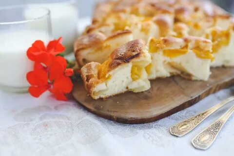 Пирог с дыней