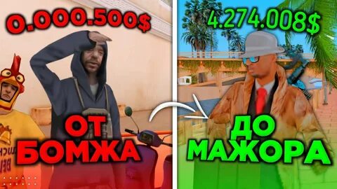 Карта от бомжа до миллионера