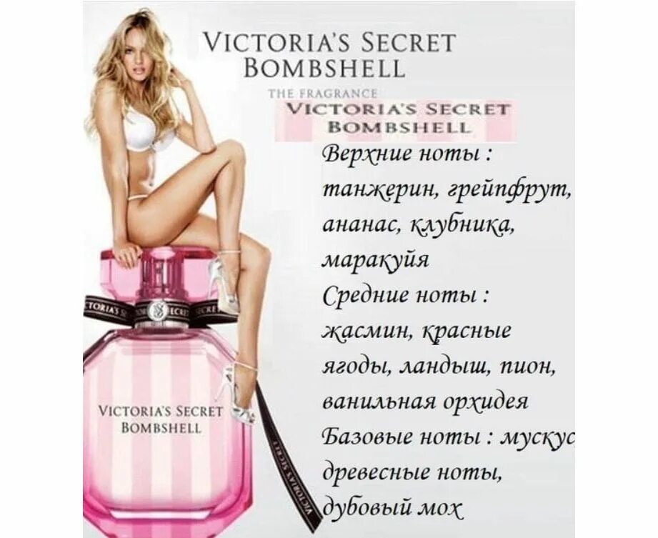 Victoria secret bombshell описание