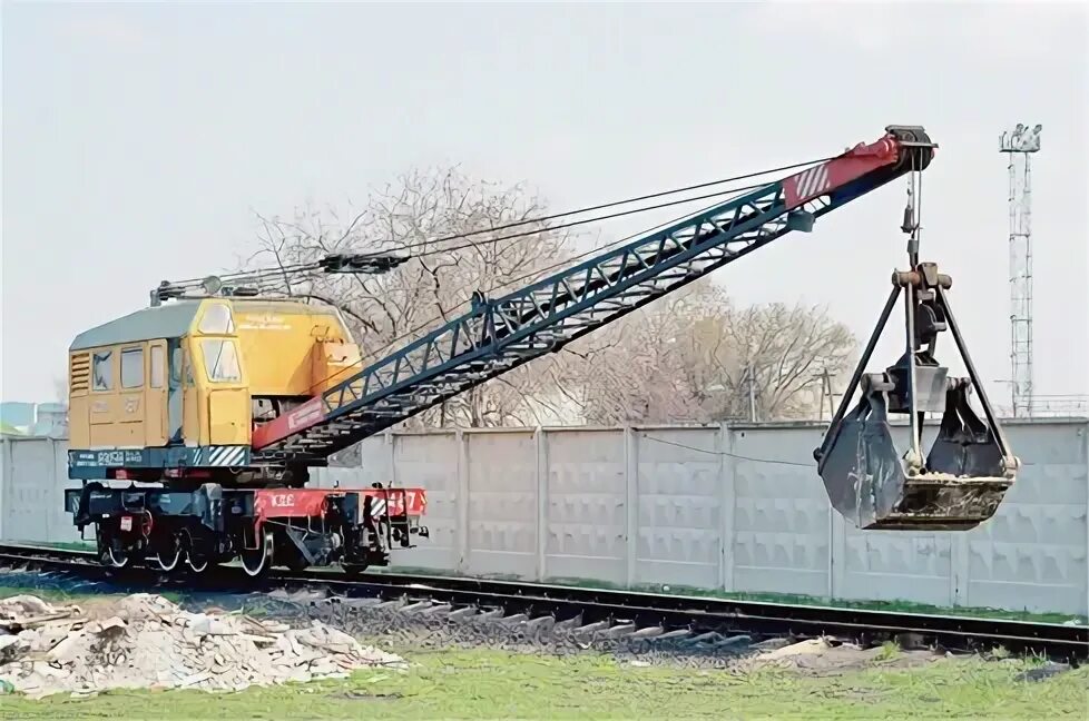 Фотогалерея железнодорожного крана КЖ-472 сайта www.techstory.ru