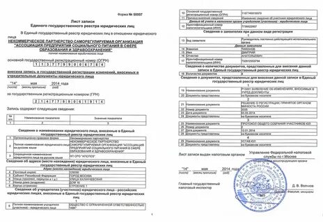 Единый государственный реестр имущества юридических лиц