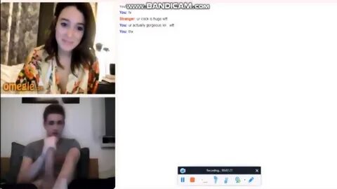 Teenie flashes her big boobs on Omegle.