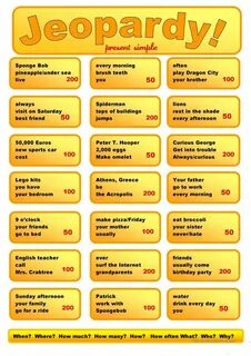 Present simple past simple speaking wordwall