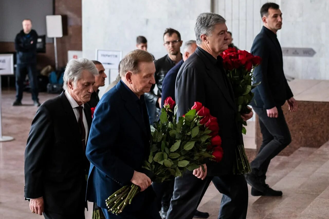 Похороны Кравчука президента Украины.