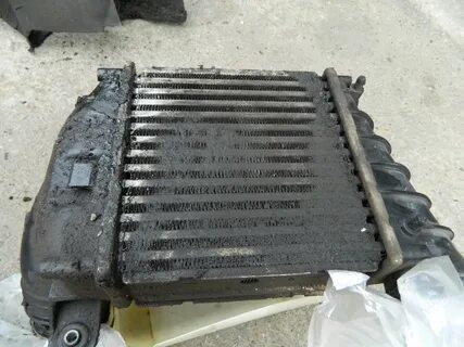 Масло в интеркулере дизельного