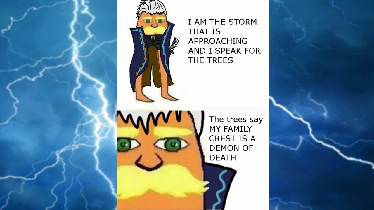 I am the storm that is approaching. I am the storm that is approaching vergil. i am the storm. i am the storm that is approaching мем.
