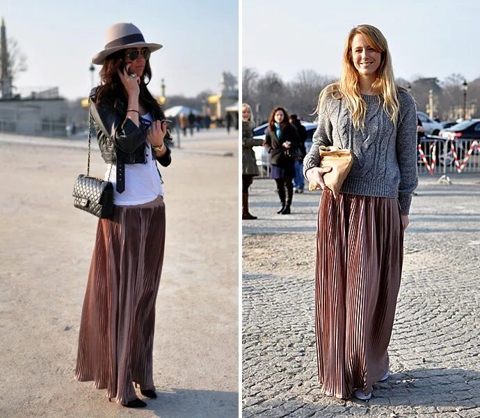 С чем носить длинную плиссированную. Блузка с юбкой макси. Образы с юбкой плиссе. Кофта под длинную юбку. Юбки плиссе.