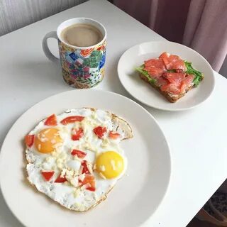 Мой обычный завтрак
