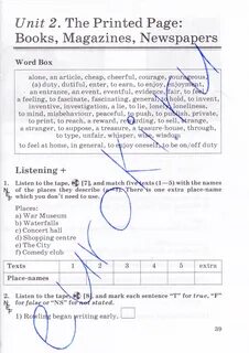 The printed page books