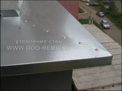 Как стыковать отливы на углах