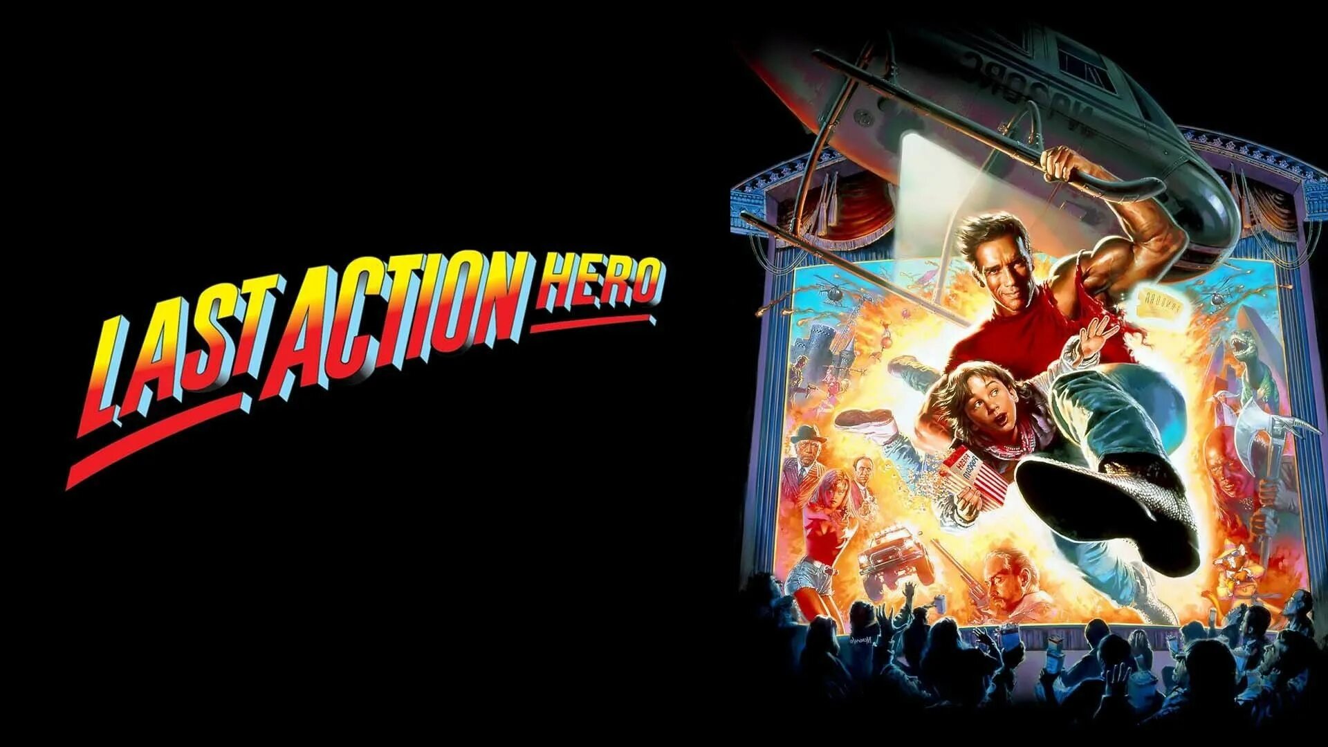 Last action. Последний киногерой 1993 обложка. Last action hero 1993 cover bluray. Last action hero 1993 постер. Остин о'брайен последний киногерой.