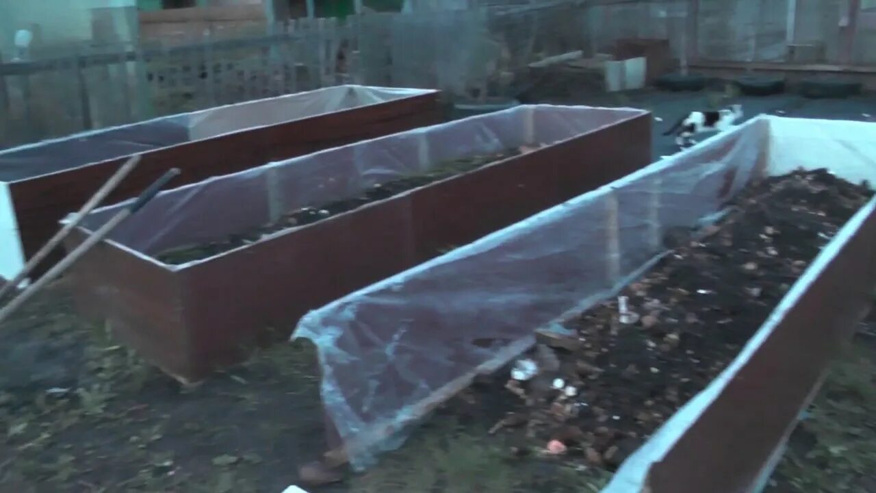 Высокая грядка видео