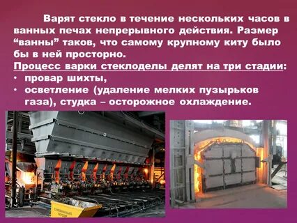 Как готовят стекло