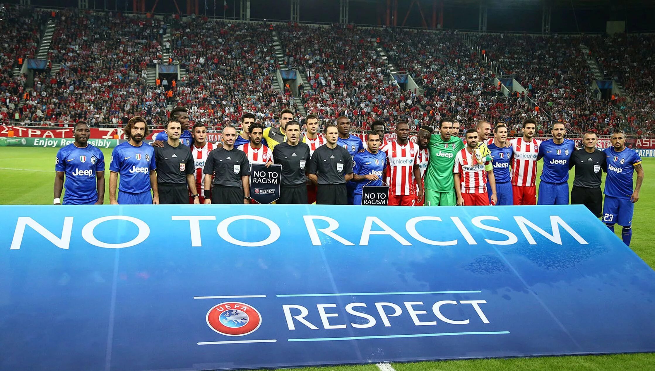 Нет расизму в футболе. No to racism футбол. ФИФА И УЕФА. УЕФА нет расизму.