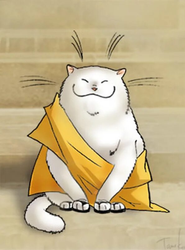 Коты на дзене